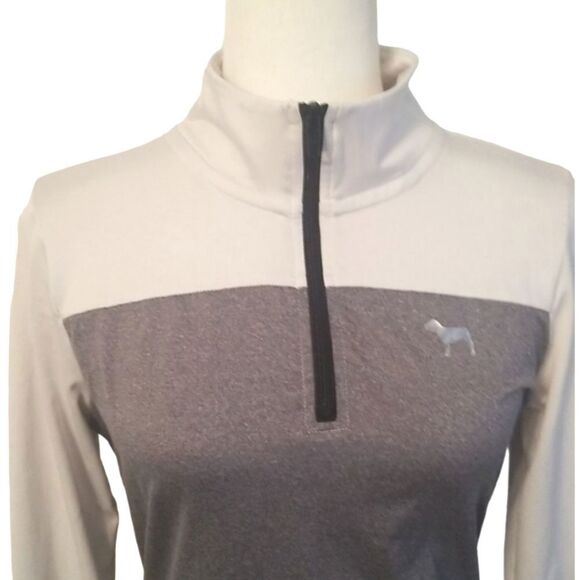 Victoria Secret Ultimate Quarter Zip Top SZ Small - Picture 3 of 6
